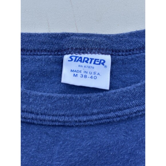 Vintage 90s Starter Boston Red Sox Logo T Shirt Single Stitch Size‎ Medium - Picture 3 of 4